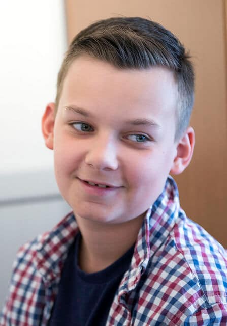 Blaine Hayes smiling